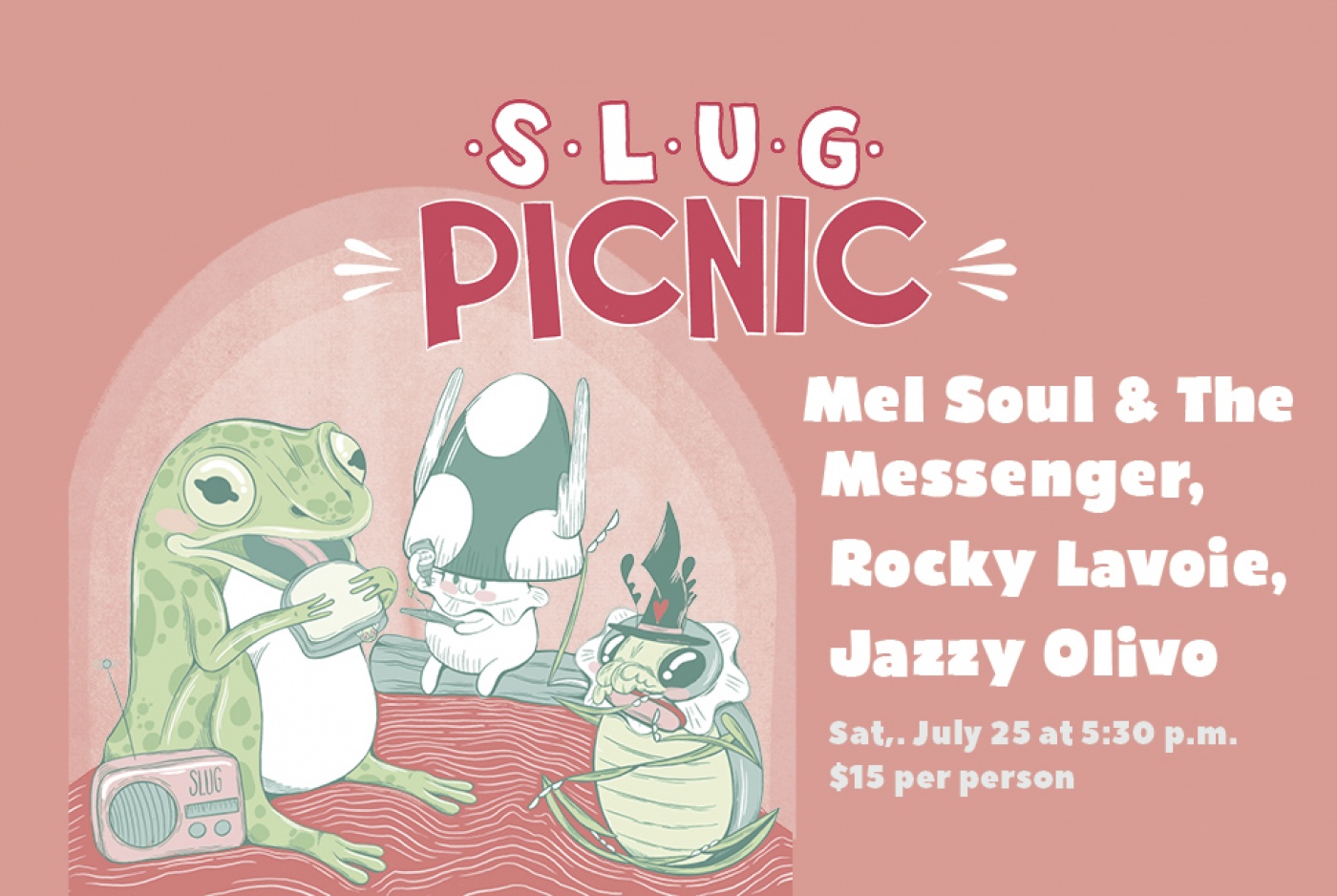 A Socially Distant Concert Series: SLUG Picnic